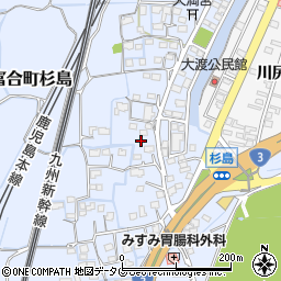 熊本県熊本市南区富合町杉島1135周辺の地図