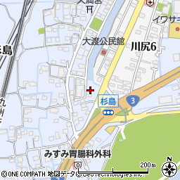 熊本県熊本市南区富合町杉島1149-28周辺の地図