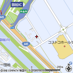 熊本県上益城郡御船町小坂811周辺の地図