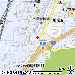 熊本県熊本市南区富合町杉島1149-13周辺の地図