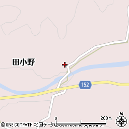 熊本県上益城郡山都町田小野1785周辺の地図