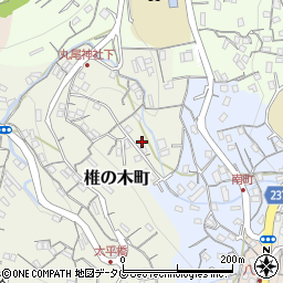 長崎県長崎市椎の木町13周辺の地図