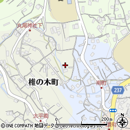 長崎県長崎市椎の木町12周辺の地図