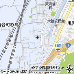 熊本県熊本市南区富合町杉島1133周辺の地図