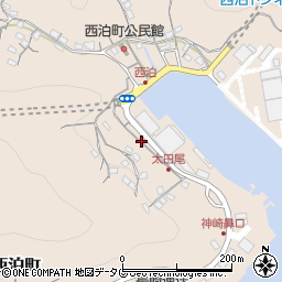 長崎県長崎市西泊町17周辺の地図