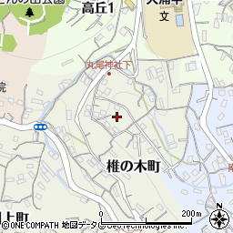 長崎県長崎市椎の木町15周辺の地図