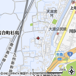 熊本県熊本市南区富合町杉島1126-11周辺の地図