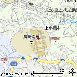 長崎県　高等学校体育連盟周辺の地図