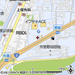 株式会社デビカ　九州支店周辺の地図