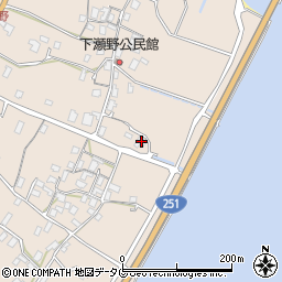 長崎県南島原市深江町丁836周辺の地図
