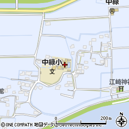 熊本市立中緑小学校周辺の地図