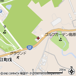 長崎生コンクリート株式会社　島原工場周辺の地図