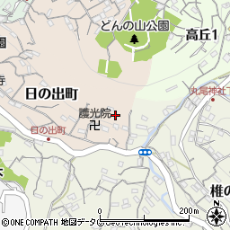 長崎県長崎市日の出町周辺の地図