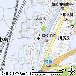 熊本県熊本市南区富合町杉島1154周辺の地図