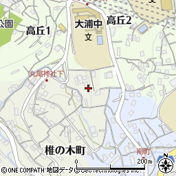 長崎県長崎市椎の木町11周辺の地図