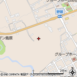 長崎県南島原市深江町周辺の地図