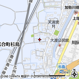 熊本県熊本市南区富合町杉島1176-2周辺の地図