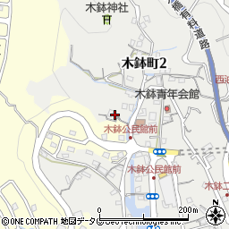 長崎県長崎市木鉢町2丁目761周辺の地図