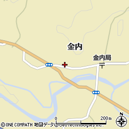 熊本県上益城郡山都町金内1279周辺の地図
