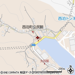 長崎県長崎市西泊町8周辺の地図