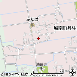 熊本県熊本市南区城南町丹生宮676周辺の地図