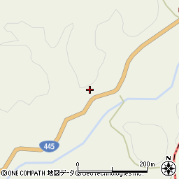 熊本県上益城郡御船町七滝3517周辺の地図