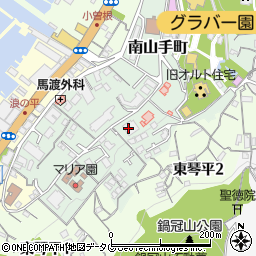 株式会社西日本シティ銀行　長崎南山手保養所周辺の地図