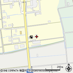 南国殖産株式会社　熊本支店・釈迦堂車検センター周辺の地図