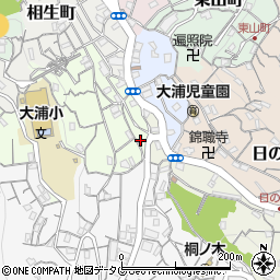 長崎県長崎市上田町3-18周辺の地図
