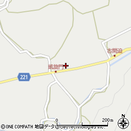 熊本県上益城郡御船町上野1275周辺の地図
