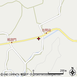 熊本県上益城郡御船町上野1266周辺の地図