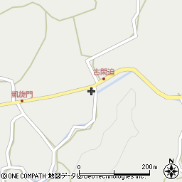 熊本県上益城郡御船町上野1265周辺の地図