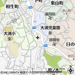 長崎県長崎市上田町2-8周辺の地図