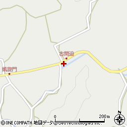熊本県上益城郡御船町上野1264周辺の地図