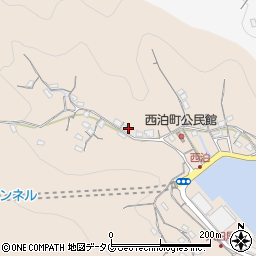 長崎県長崎市西泊町9周辺の地図