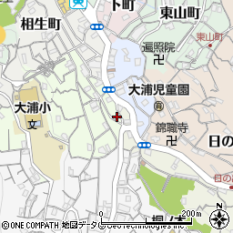 長崎県長崎市上田町2-6周辺の地図