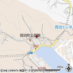 長崎県長崎市西泊町6-11周辺の地図