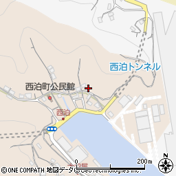 長崎県長崎市西泊町3周辺の地図