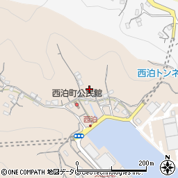 長崎県長崎市西泊町6-3周辺の地図