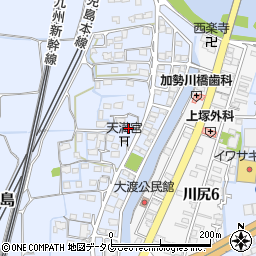 熊本県熊本市南区富合町杉島1197周辺の地図