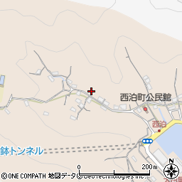 長崎県長崎市西泊町10-8周辺の地図