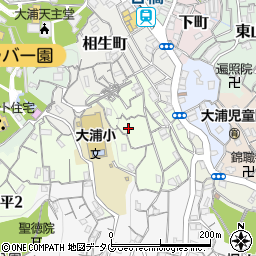 長崎県長崎市上田町10周辺の地図
