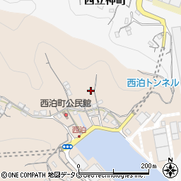 長崎県長崎市西泊町5周辺の地図