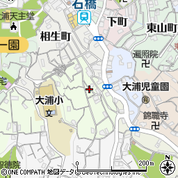 長崎県長崎市上田町6周辺の地図