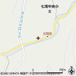 熊本県上益城郡御船町上野1458周辺の地図
