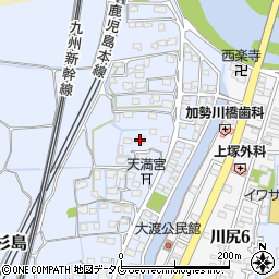 熊本県熊本市南区富合町杉島1206周辺の地図