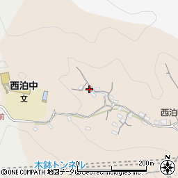 長崎県長崎市西泊町12-43周辺の地図