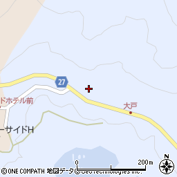 高知県土佐清水市足摺岬1195周辺の地図