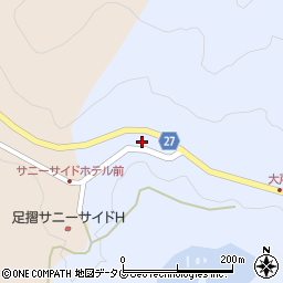 高知県土佐清水市足摺岬1210周辺の地図
