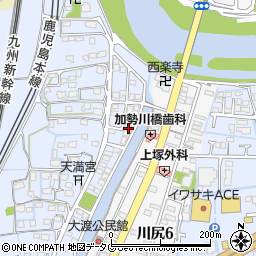 熊本県熊本市南区富合町杉島1162周辺の地図